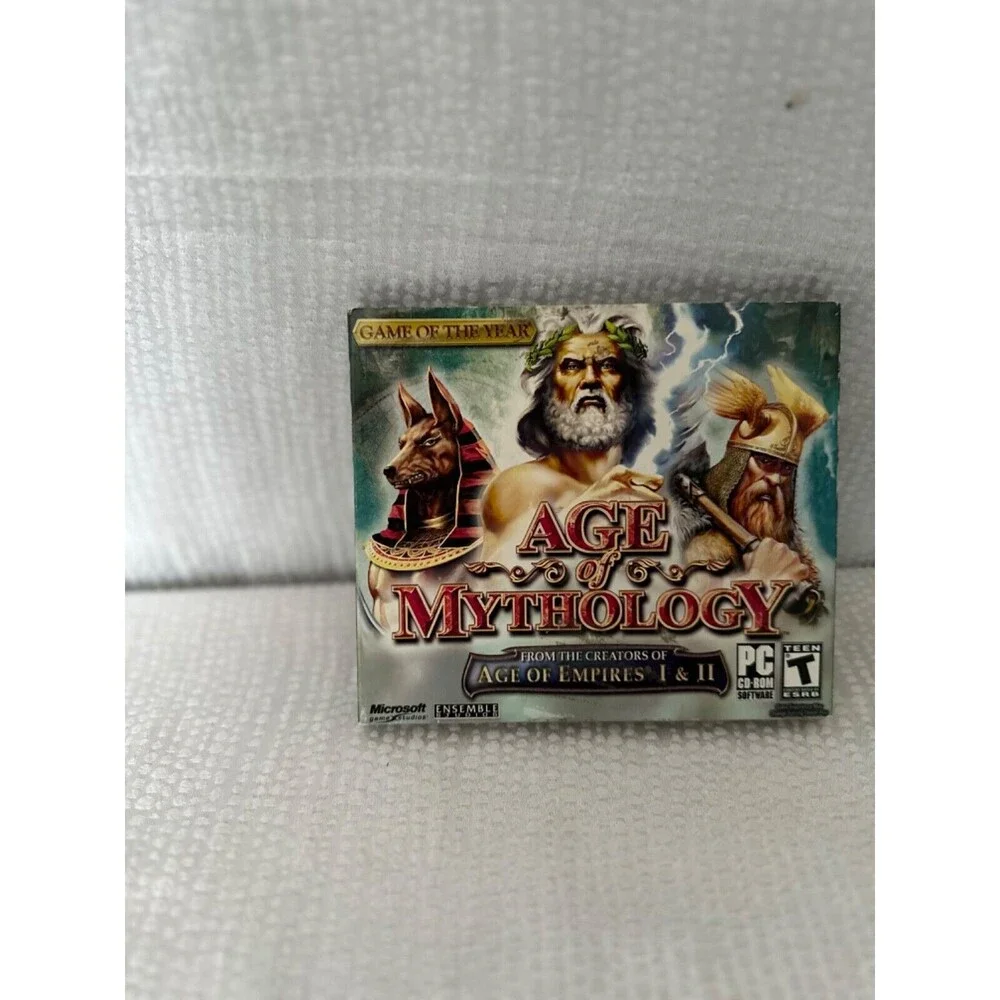 Age of Mythology From the Creators of Age of Empires I & II, PC, 2006 W MANUAL